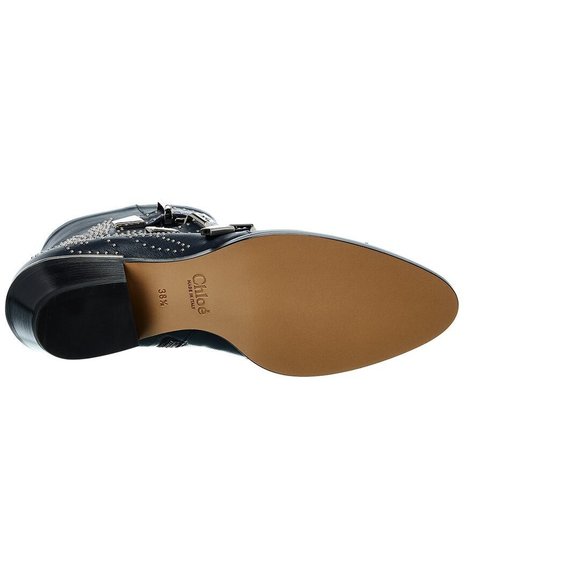 Chloe Susanna Studded Leather Bootie - Picture 4 of 6